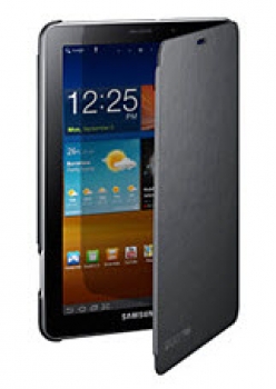 Book Cover Samsung Galaxy Tab (7.7) schwarz offen EFC-1E3NBECSTD HandyShop MobileWorld Linz